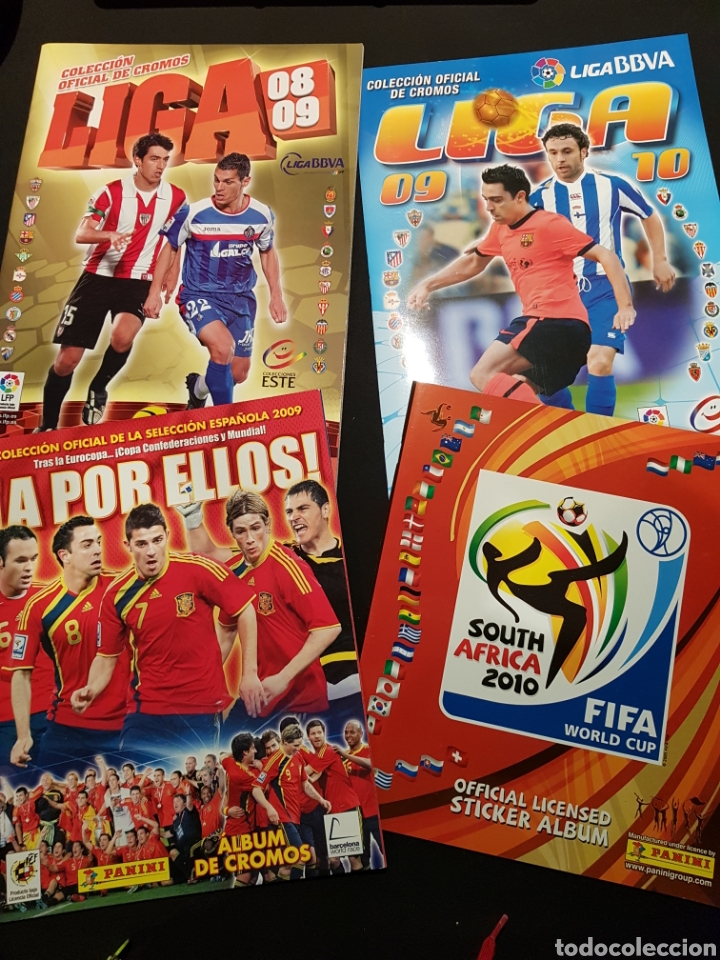 Sports collectibles: &Aacute;lbumes de cromos de F&uacute;tbol vac&iacute;os