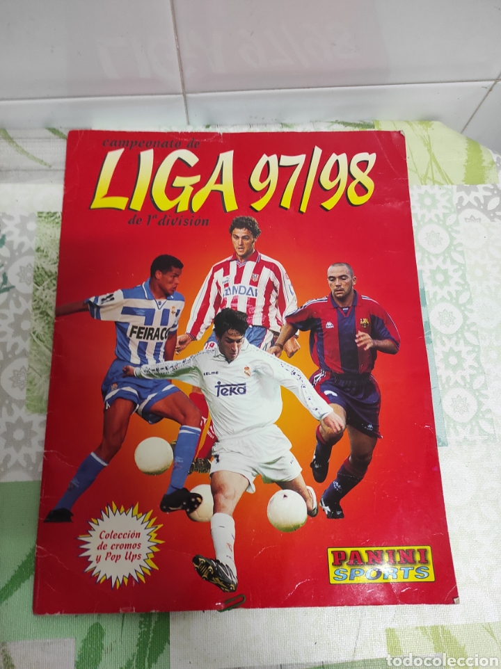 Sports collectibles: Album de cromos la Liga 97/98