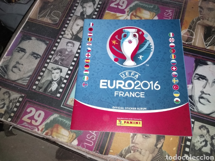 Sports collectibles: ALBUM VAC&Iacute;O PLANCHA - PANINI EURO 2016 FRANCE