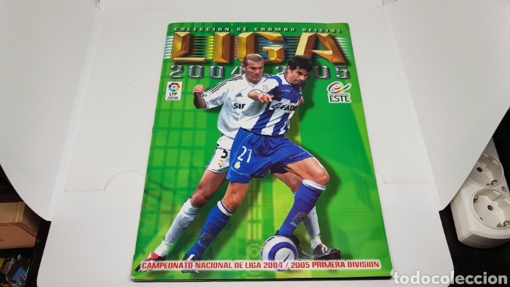 Colecionismo desportivo: ALBUM EDICIONES ESTE LIGA 04 05 2004 2005 INCOMPLETO