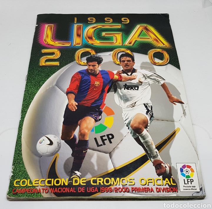 Coleccionismo deportivo: ALBUM EDICIONES ESTE LIGA 1999 2000 COMPLETO Y EN BUEN ESTADO