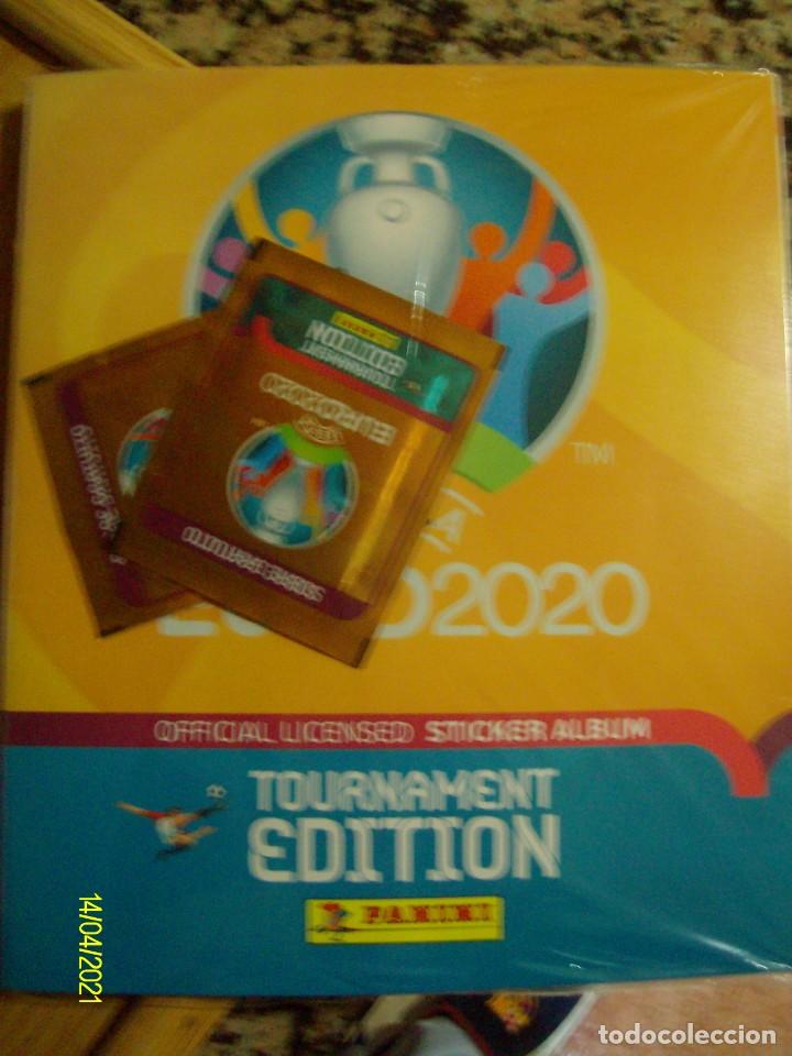 Collectionnisme sportif: ALBUM VACIO CON DOS 2 SOBRES UEFA EURO 2020 PANINI