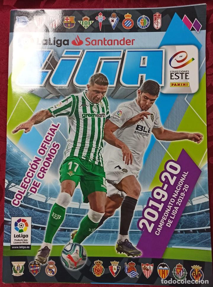Collezionismo sportivo: ALBUM DE LIGA OFICIAL 2019 2020 19 20 - COLECCIONES ESTE - CON 6 CROMOS SIN PEGAR