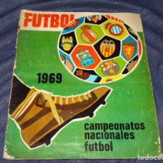 Coleccionismo deportivo: (M24) ALBUM CAMPEONATOS NACIONALES DE FUTBOL 1969 EDT RUIZ ROMERO, FALTAN 2 CROMOS