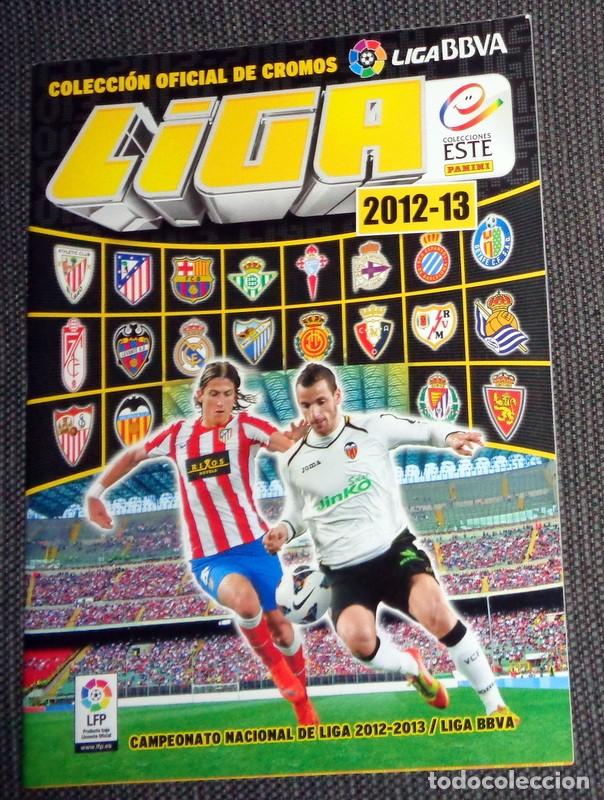 Collectionnisme sportif: ALBUM PLANCHA CROMOS F&Uacute;TBOL LIGA 2012-13 12/13 COLECCIONES ESTE PANINI - COLECCI&Oacute;N OFICIAL