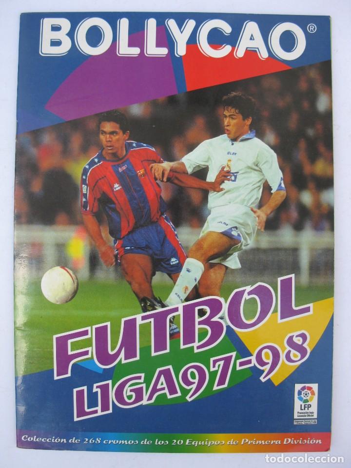 Collectionnisme sportif: &Aacute;LBUM DE CROMOS - F&Uacute;TBOL LIGA 97-98 - BOLLYCAO - A&Ntilde;O 1997.