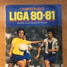 Coleccionismo deportivo: ALBUM CAMPEONATO LIGA 80 / 81 - COMPLETO PLANTILLAS EQUIPOS DE 1ª DIVISION - EDICIONES ESTE. Lote 273990938