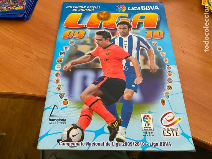 Collezionismo sportivo: ALBUM LIGA ESTE 2009 2010 09 10 CON 74 CROMOS DE LOS QUE 18 SIN PEGAR (AB-3)