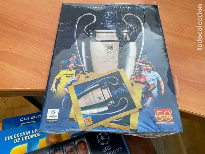 Coleccionismo deportivo: ALBUM UEFA CHAMPIONS LEAGUE 2011 - 2012 PANINI PRECINTADO CON LOS SOBRES (COIB-205)