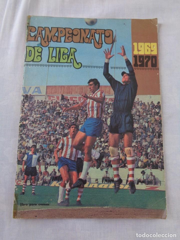 Collezionismo sportivo: ALBUM CROMOS FUTBOL - CAMPEONATO DE LIGA A&Ntilde;O 1969 - 1970 , DISGRA , FHER CON 184 CROMOS