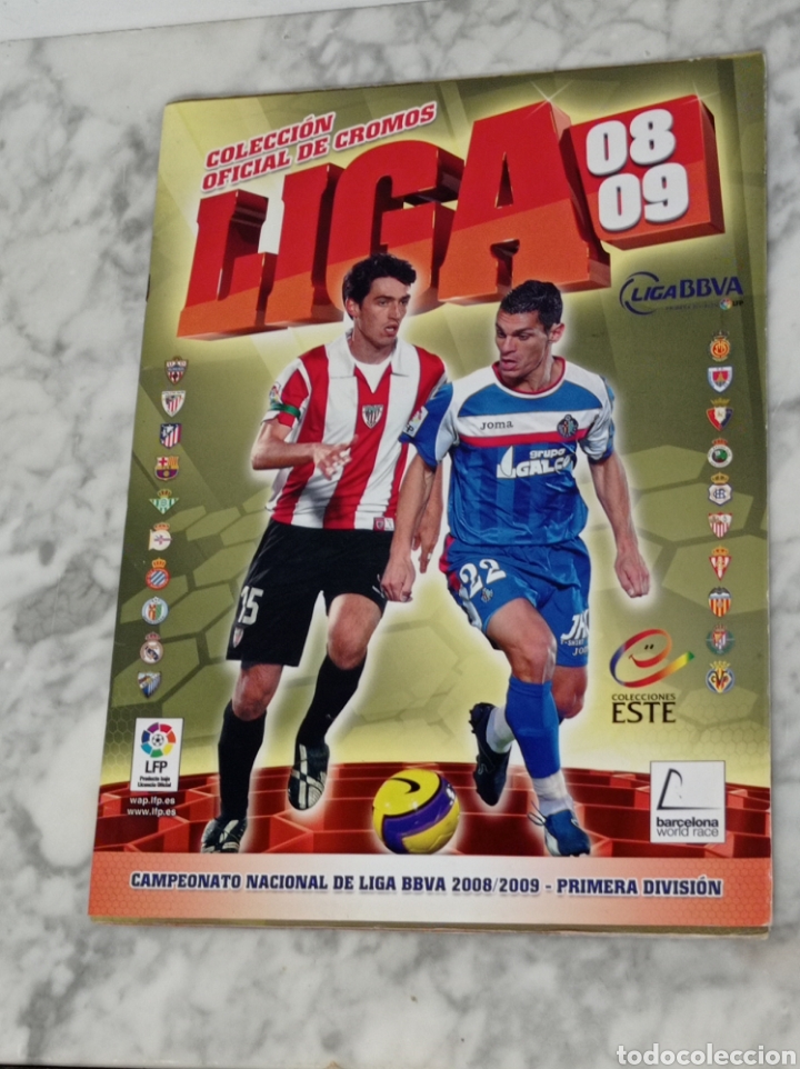 Collezionismo sportivo: ALBUM 08-09 INCOMPLETO POCOS CROMOS