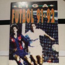 Coleccionismo deportivo: ALBUM LIGA FUTBOL 91 92 BIMBO CON 61 CROMOS. Lote 276256148
