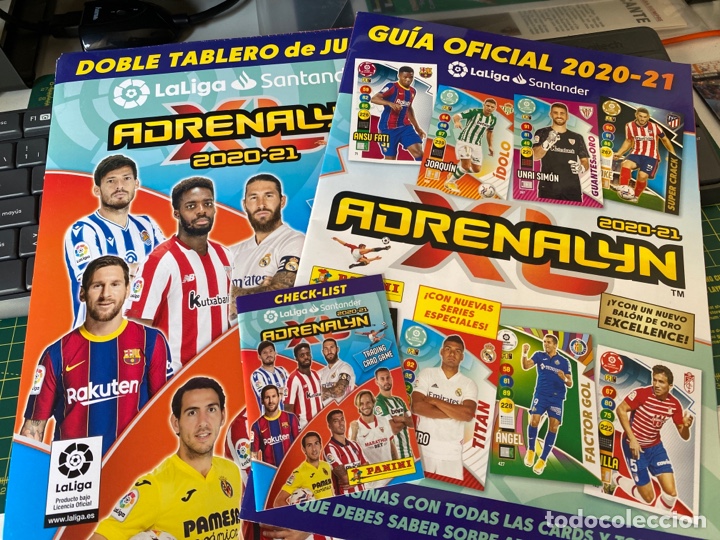 Collezionismo sportivo: ADRENALYN XL 2020-2021 TABLERO+GUIA+CHECK-LIST
