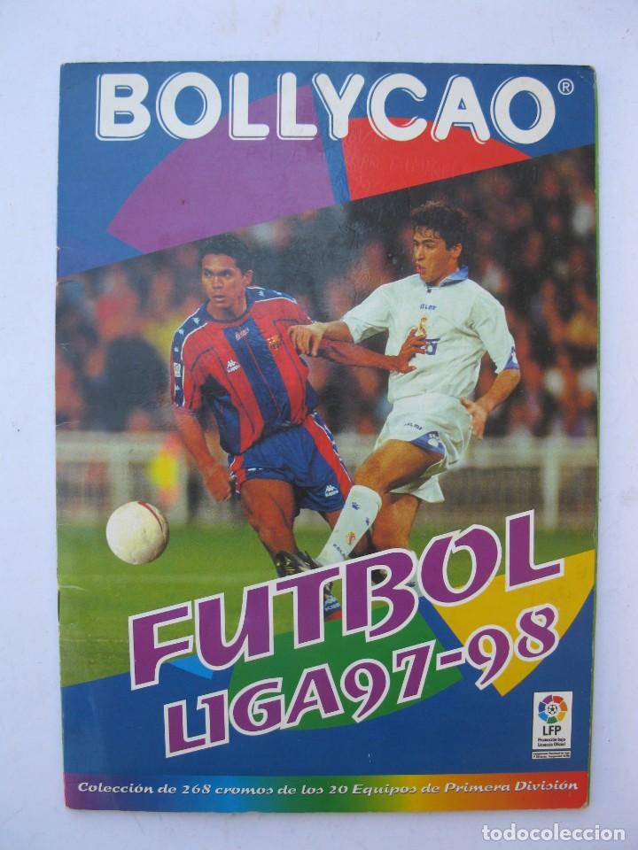 Collectionnisme sportif: &Aacute;LBUM DE CROMOS - F&Uacute;TBOL LIGA 97-98 - BOLLYCAO - A&Ntilde;O 1997.