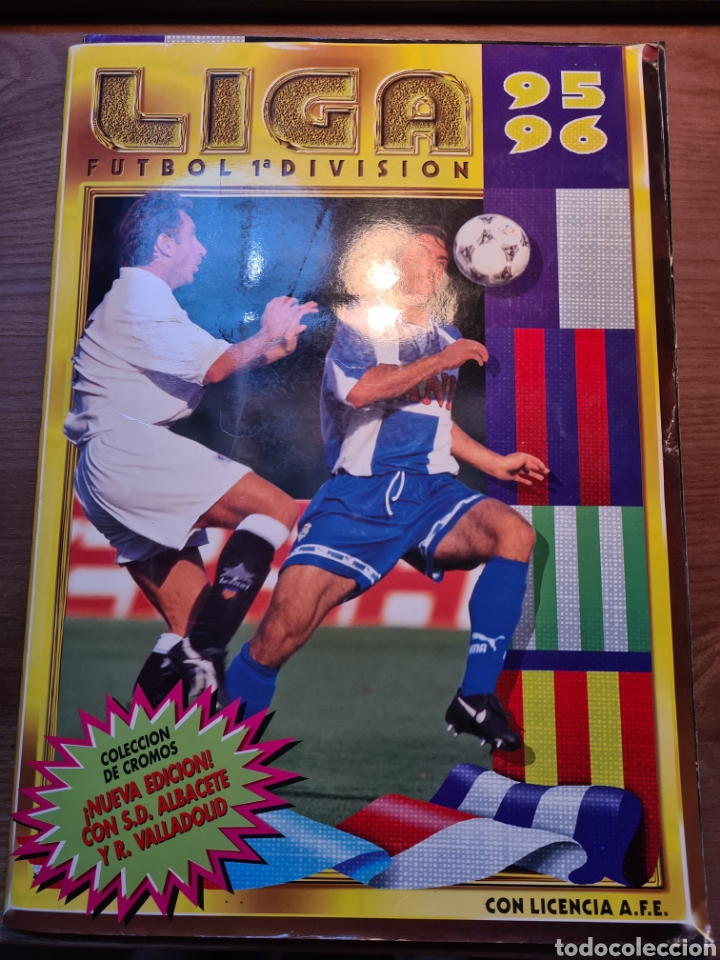 Collectionnisme sportif: ALBUM LIGA 95 96 ESTE