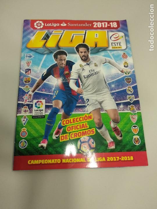 Colecionismo desportivo: ALBUM EDICIONES ESTE - PANINI 2017 18 - 17/18 CON 459 CROMOS