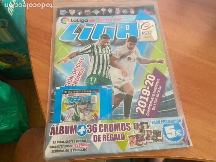 Collectionnisme sportif: LA LIGA ALBUM EN BLISTER 2019 2020 19 20 + 6 SOBRES . ESTE PANINI (AB-3)