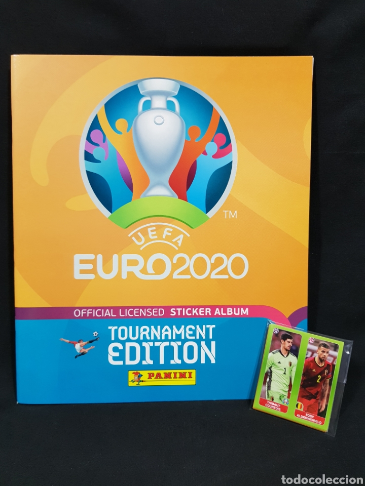 Collectionnisme sportif: &Aacute;lbum cromos sticker UEFA Euro 2020 Tournament Edition Panini + cromos. Producto oficial licenciado