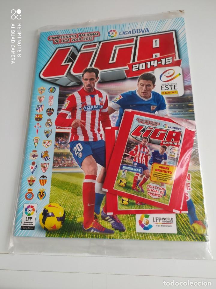 Collezionismo sportivo: ALBUM PLANCHA ESTE LIGA 2014-15 PROMOCIONAL CON SOBRES EN INTERIOR