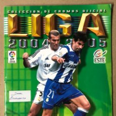 Coleccionismo deportivo: LIGA 2004-2005. ÁLBUM DE CROMOS COLECCIONES ESTE. CON 273 CROMOS.. Lote 292263318