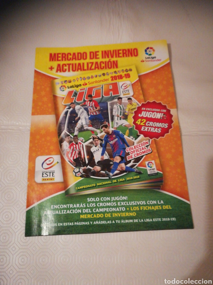 Collezionismo sportivo: Album Mercado de Invierno T. 18 19