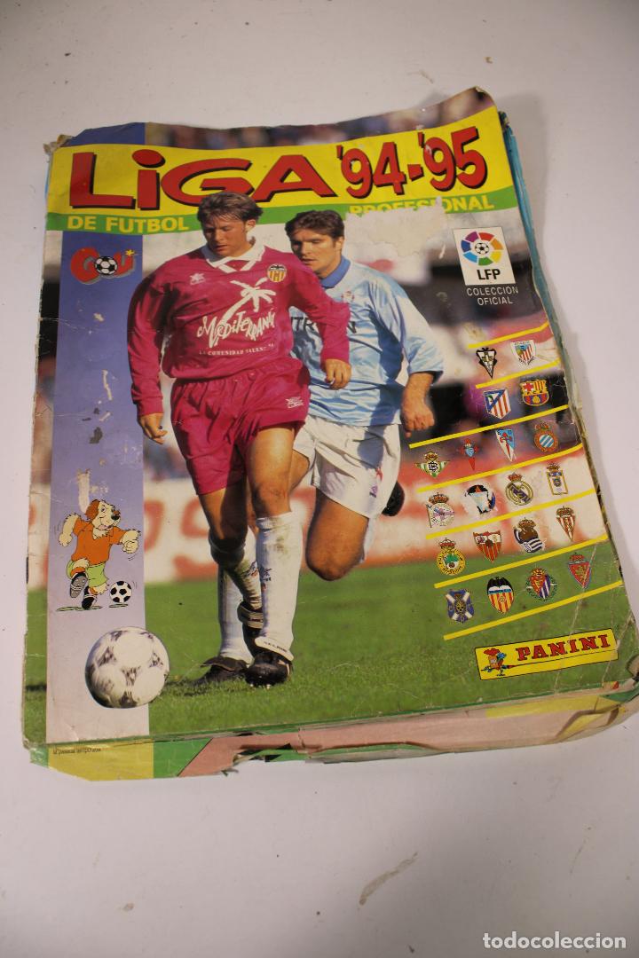 Sports collectibles: &Aacute;lbum LIGA 94-95. PANINI. INCOMPLETO