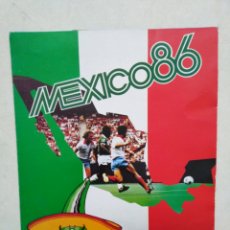Coleccionismo deportivo: ÁLBUM DE CROMOS DE FÚTBOL VACÍO ( MÉXICO 86 ). Lote 294850668