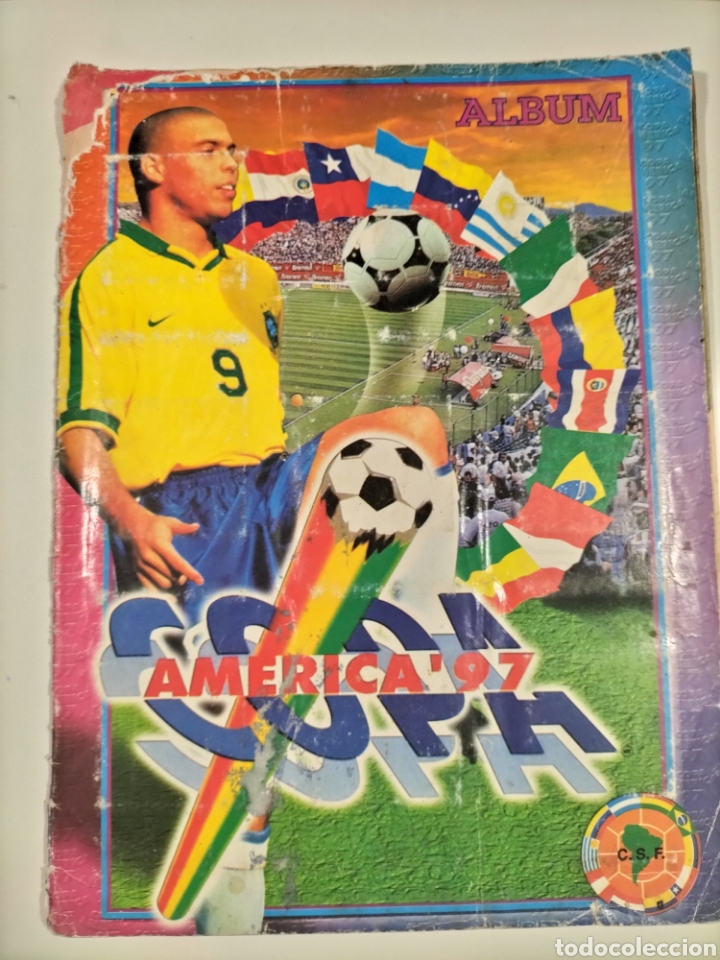 Sports collectibles: Copa Am&eacute;rica A&ntilde;o 1997 editorial Navarrete