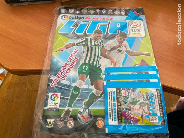 Sports collectibles: ALBUM PLANCHA LIGA ESTE 2019 - 2020 19 20 CON 3 SOBRES DE REGALO PRECINTADO (AB-3)