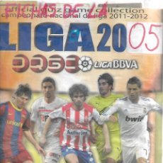 Coleccionismo deportivo: ALBUM 448 CROMOS DE FUTBOL,LIGA 2005,MUNDICROMO,LAS FICHAS DE LA LIGA 2005. Lote 300988478