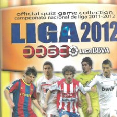 Coleccionismo deportivo: ALBUM DE MUNDICROMO QUIZ GAME LIGA 2012 CON 615 FICHAS. Lote 308688013