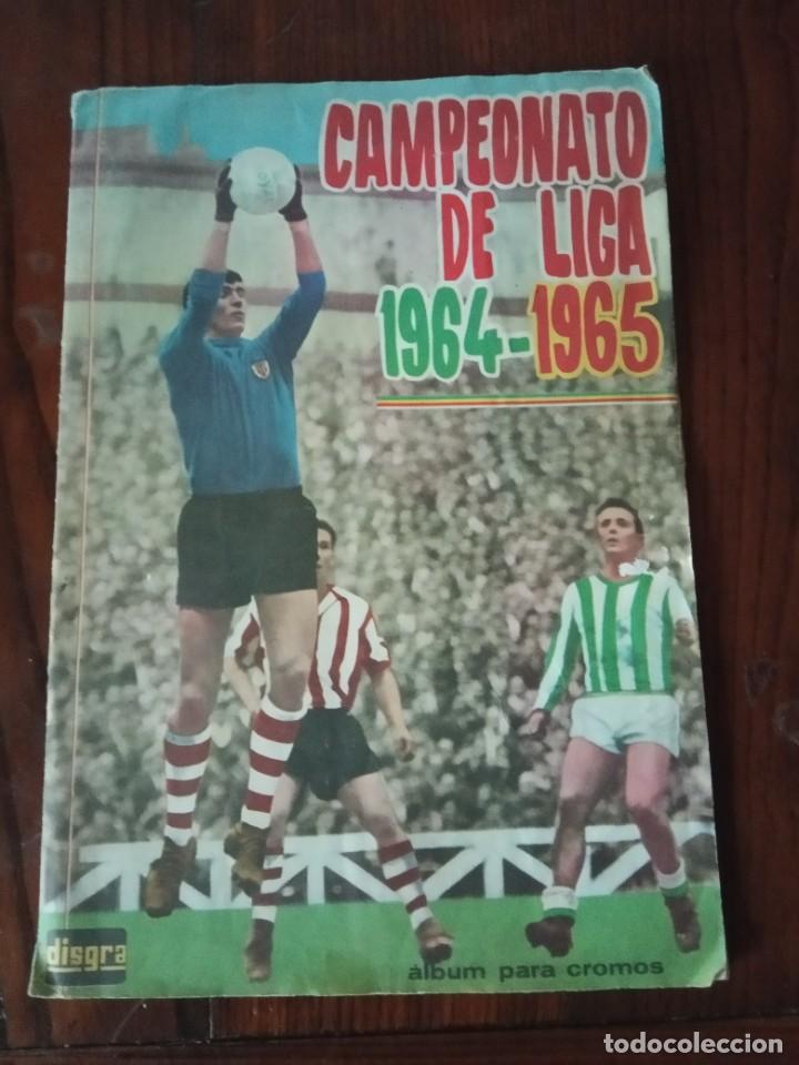 Sports collectibles: ALBUM DISGRA 1964-1965 CON 149 CROMOS.