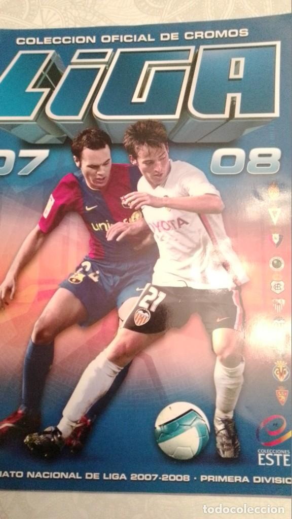 Colecionismo desportivo: Albun Liga 2007/2008 Colecciones Este