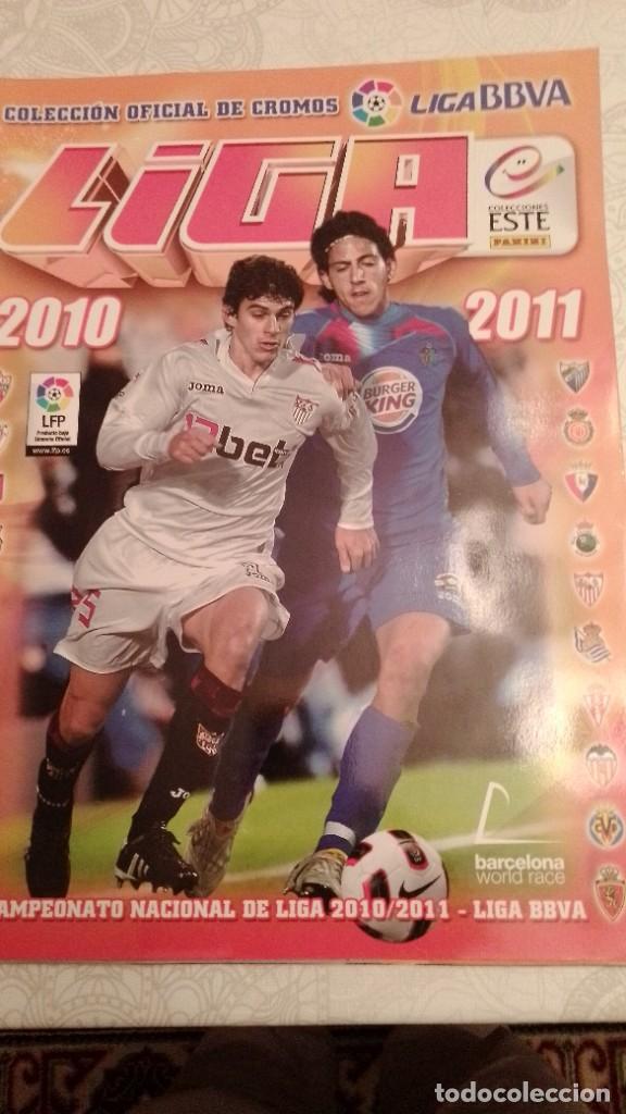 Colecionismo desportivo: Albun Liga 2010/2011 Colecciones Este