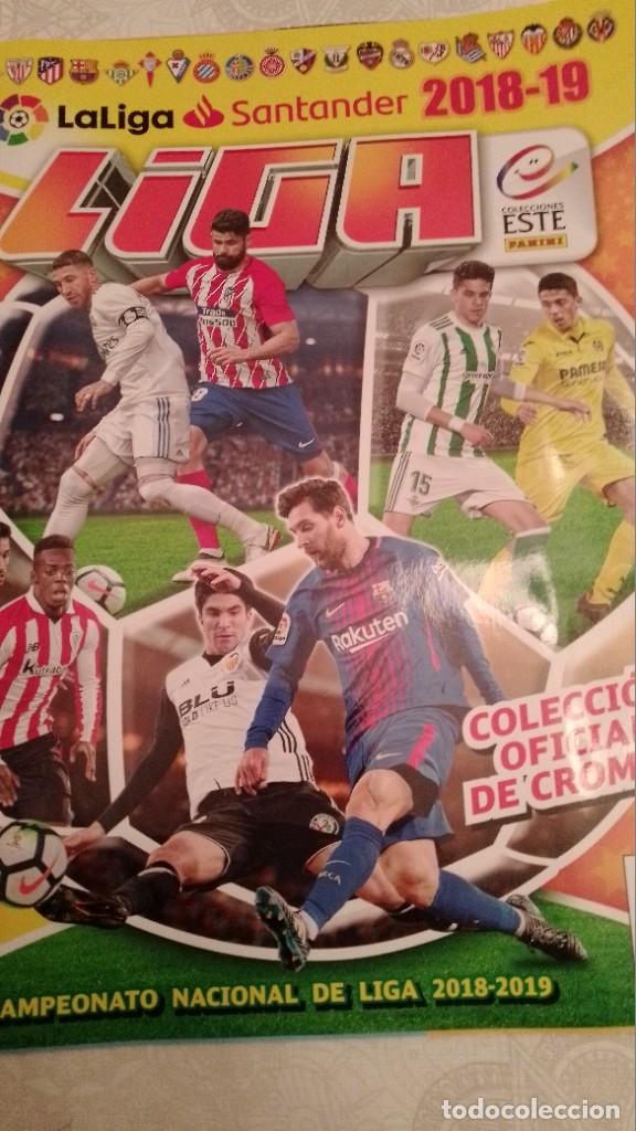 Colecionismo desportivo: Albun Liga 2018/2019 Colecciones Este Panini