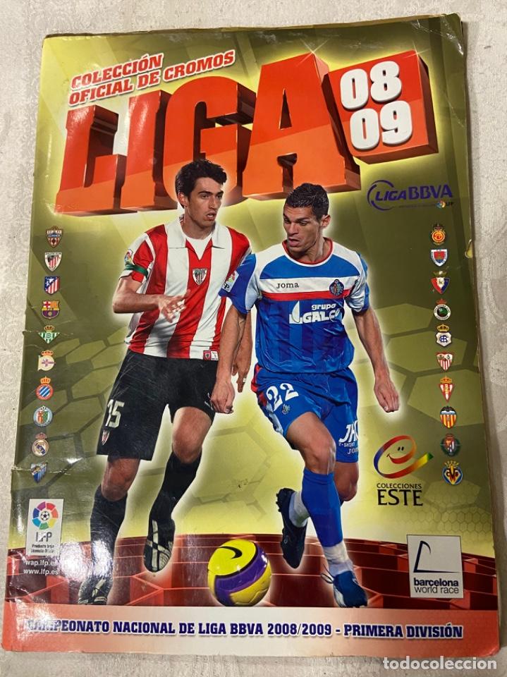 Collectionnisme sportif: C-24. &Aacute;lbum de cromos Colecci&oacute;n Este Liga BBVA 208-2009.