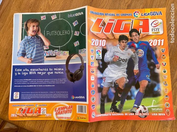 Collectionnisme sportif: &iexcl;&iexcl;LIQUIDACION!! PEDIDO MINIMO 5 EUROS - ALBUM DE CROMOS - LIGA 2010/2011 - ESTE - GCH