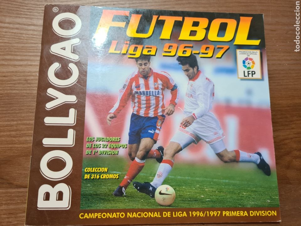 Collectionnisme sportif: BOLLYCAO FUTBOL LIGA 96 - 97