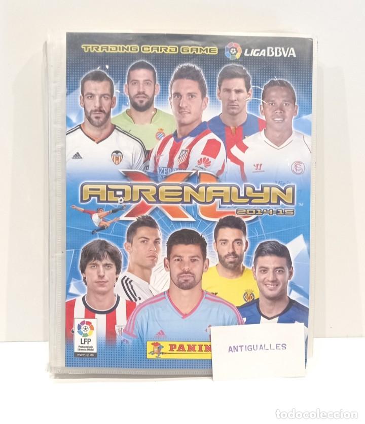 Coleccionismo deportivo: Album cromos futbol Adrenalyn XL 2014-2015 que contiene 501 cromos-liga espa&ntilde;ola-messi,cristiano-