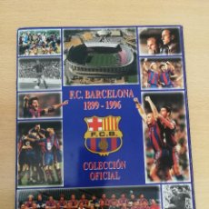 Coleccionismo deportivo: ALBUM FC BARCELONA 1899-1996, COLECCIÓN OFICIAL, EDITA: PLA DE LLACS, EDITORIAL CANOA 1996. Lote 315391623