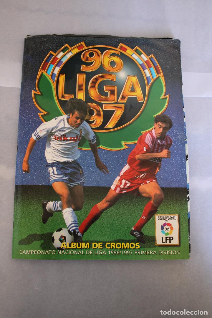 Colecionismo desportivo: Album de cromos LIGA 96-97 LFP -casi completo