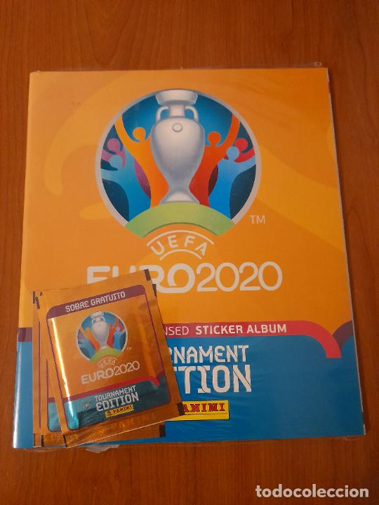 Colecionismo desportivo: ALBUM NUEVO VACIO UEFA EURO 2020 TOURNAMENT EDITION (EUROCOPA) PRECINTADO CON 3 SOBRES