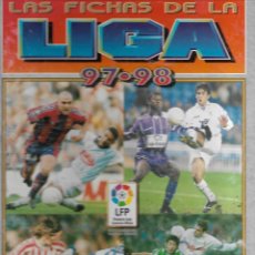 Coleccionismo deportivo: AL BUM DE LAS FICHAS DE LA LIGA 97/98 CON 470 FICHAS. Lote 321582523