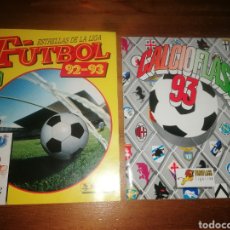 Coleccionismo deportivo: FÚTBOL ESTRELLAS DE LA LIGA 92 93 + CALCIOFLASH 93