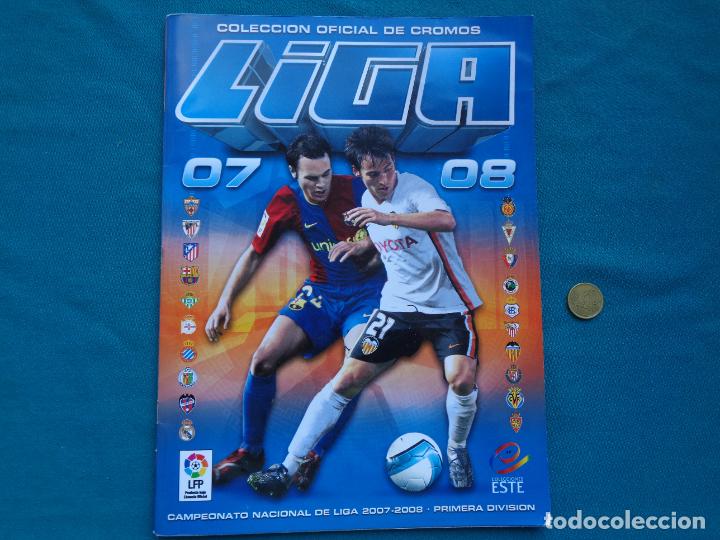 Colecionismo desportivo: ALBUM LIGA 2007 - 2008. ESTE. 98 CROMOS