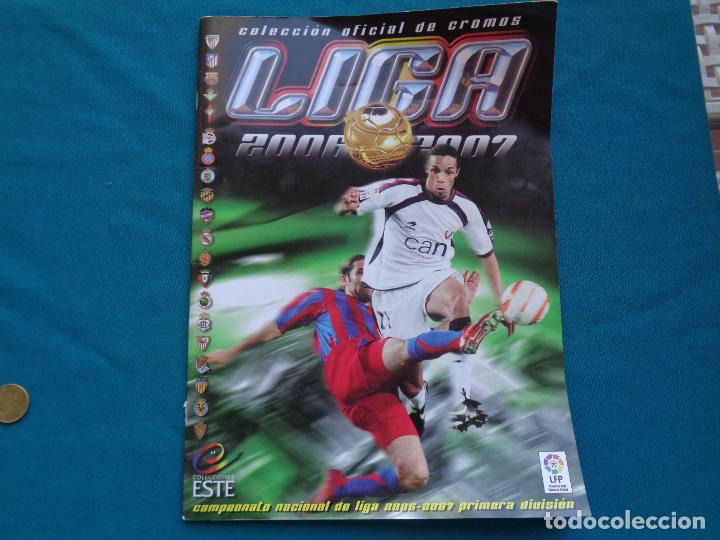 Colecionismo desportivo: ALBUM LIGA 2006 - 2007 ESTE 101 CROMOS