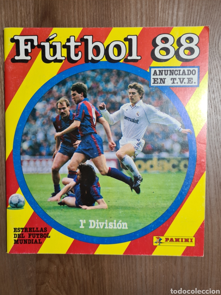 Colecionismo desportivo: FUTBOL 88 VACIO - PLANCHA