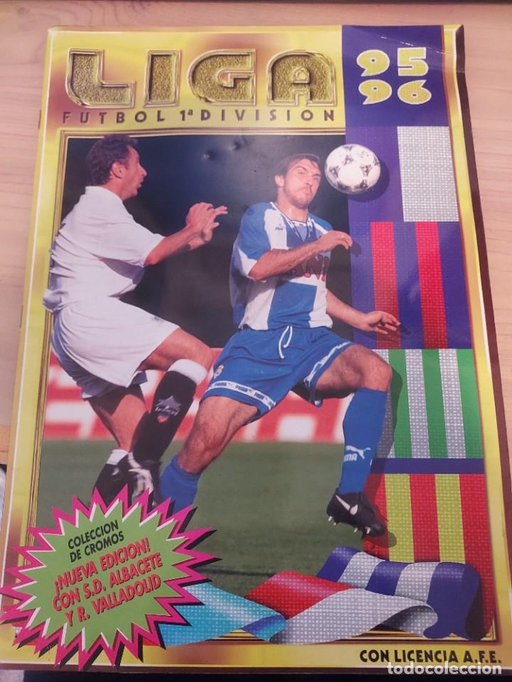 Colecionismo desportivo: ALBUM LIGA ESTE 1995 1996 CON 531 CROMOS ALGUNOS RECUPERADOS Y MUCHOS DIFICILES 35 FICHAJES (CAD)