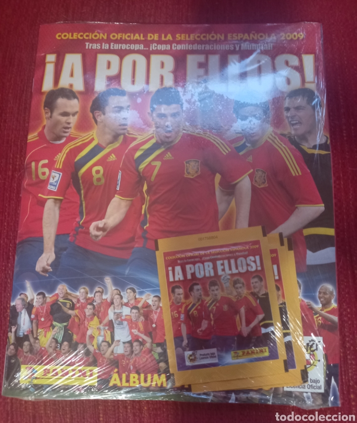 Colecionismo desportivo: A POR ELLOS ALBUM + 4 SOBRES SIN ABRIR PRECINTADO