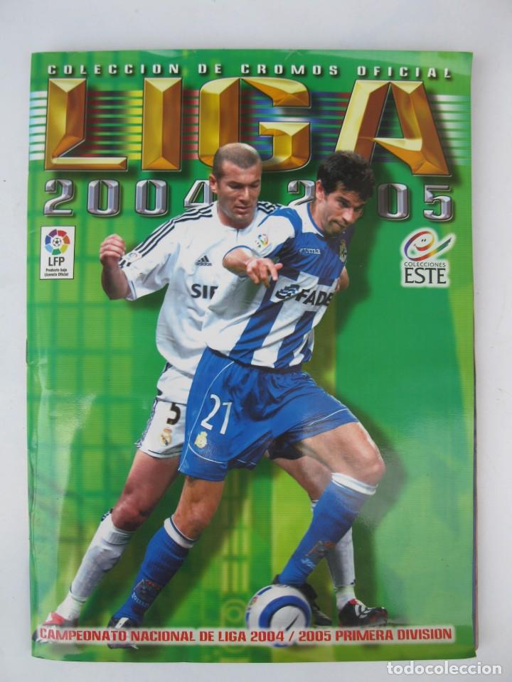 Colecionismo desportivo: &Aacute;LBUM DE CROMOS - CAMPEONATO DE LIGA 2004-05 - EDICIONES ESTE - 2004-2005.